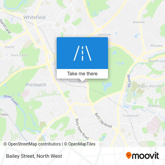 Bailey Street map