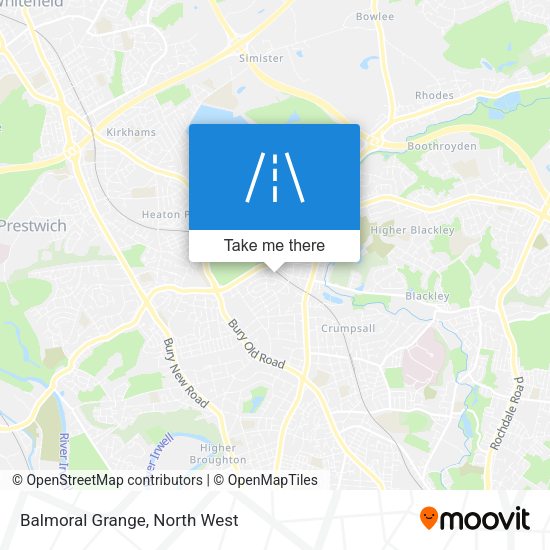 Balmoral Grange map