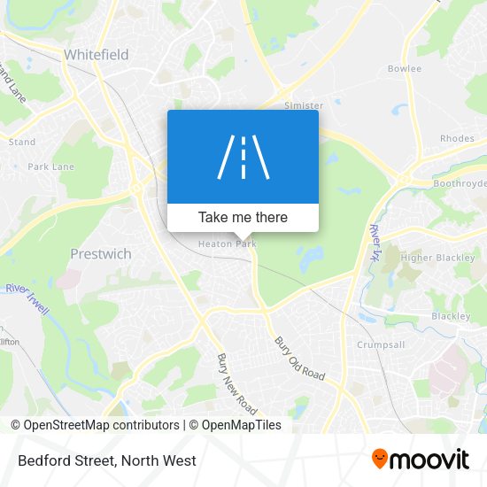 Bedford Street map