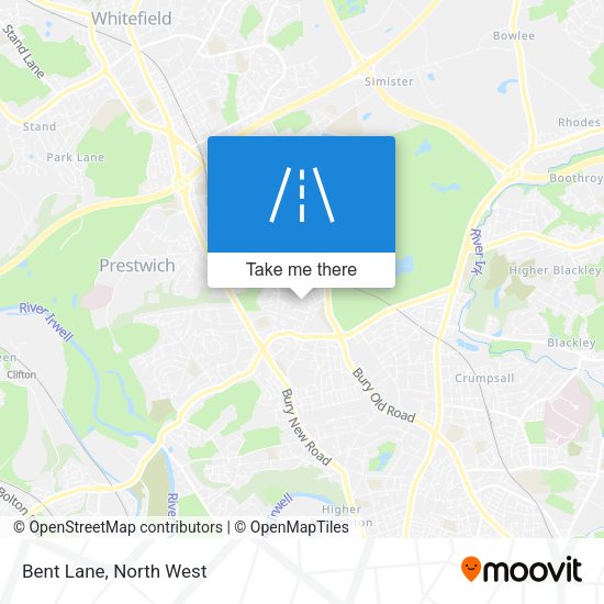 Bent Lane map