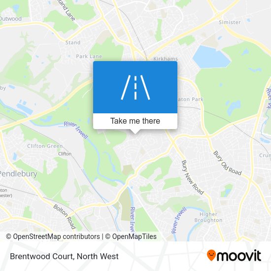 Brentwood Court map