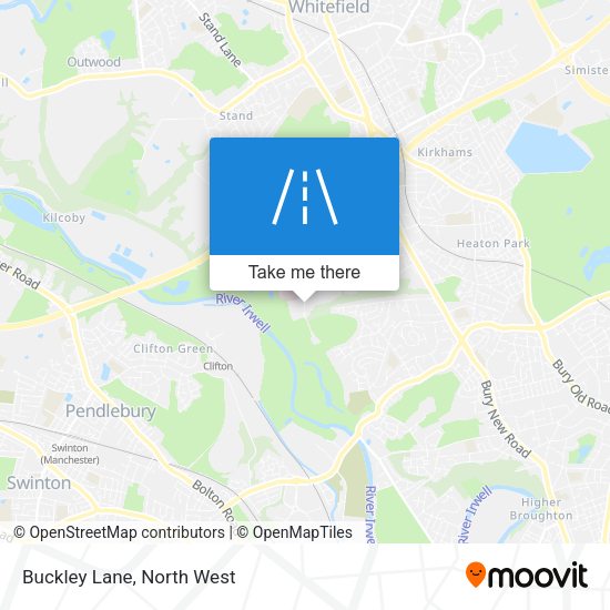 Buckley Lane map
