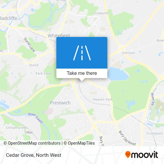 Cedar Grove map