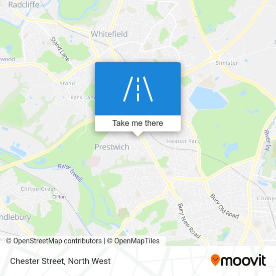 Chester Street map