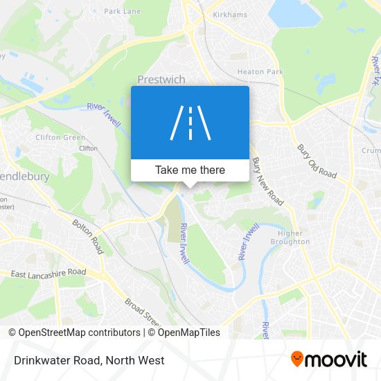 Drinkwater Road map