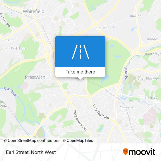 Earl Street map