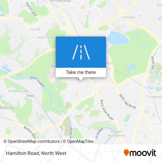 Hamilton Road map