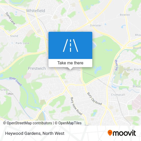 Heywood Gardens map