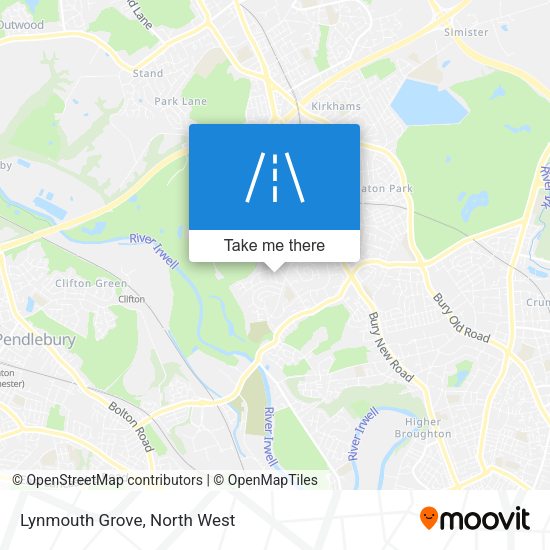 Lynmouth Grove map