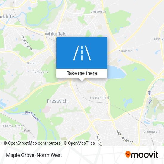 Maple Grove map
