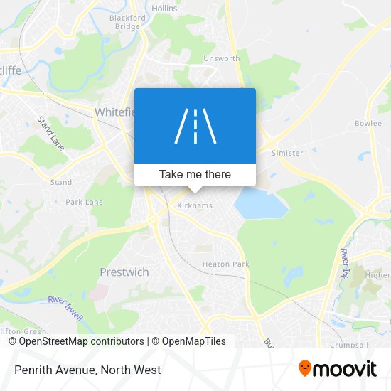 Penrith Avenue map