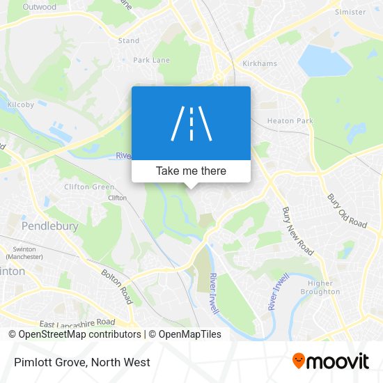 Pimlott Grove map