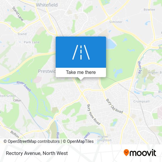 Rectory Avenue map
