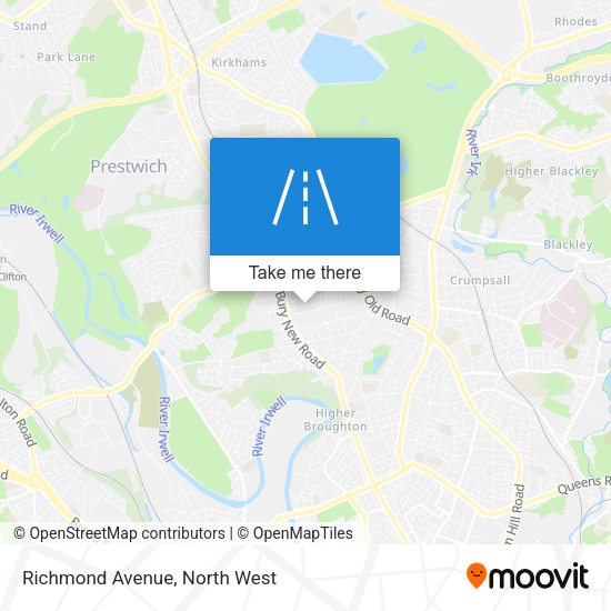 Richmond Avenue map