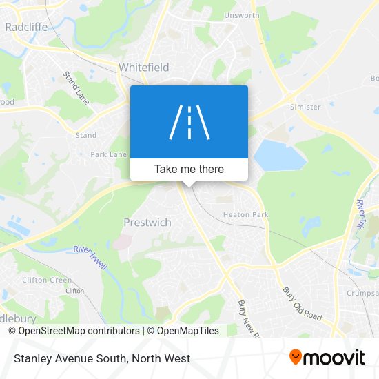 Stanley Avenue South map
