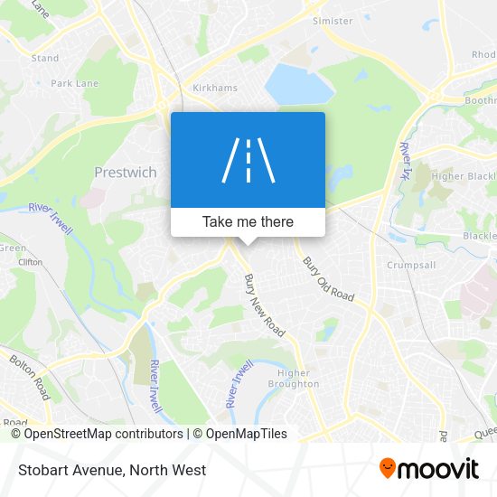 Stobart Avenue map