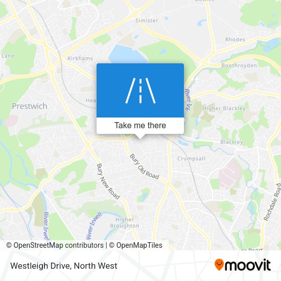 Westleigh Drive map
