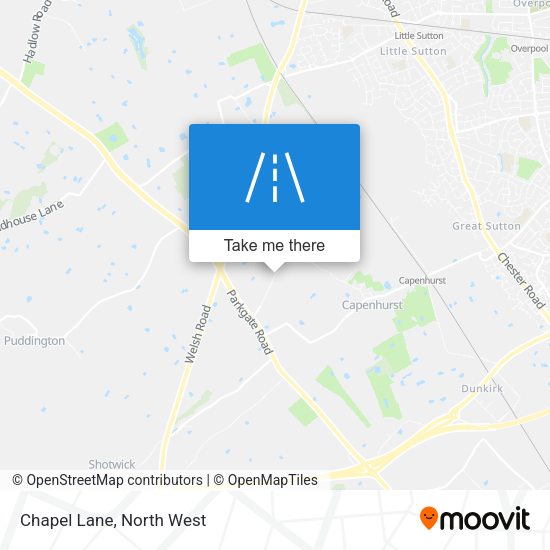 Chapel Lane map