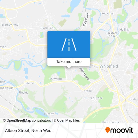 Albion Street map