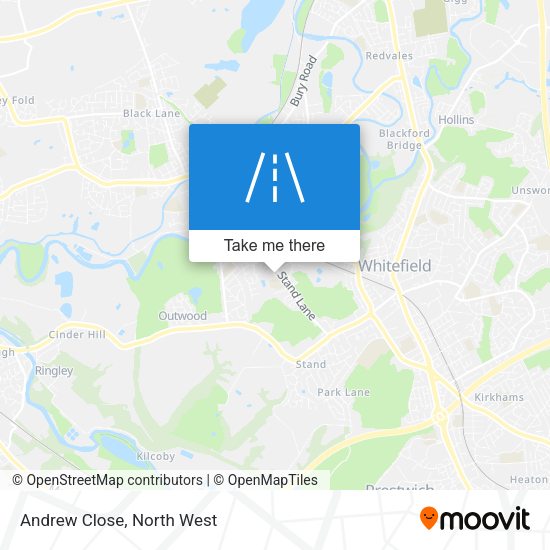 Andrew Close map