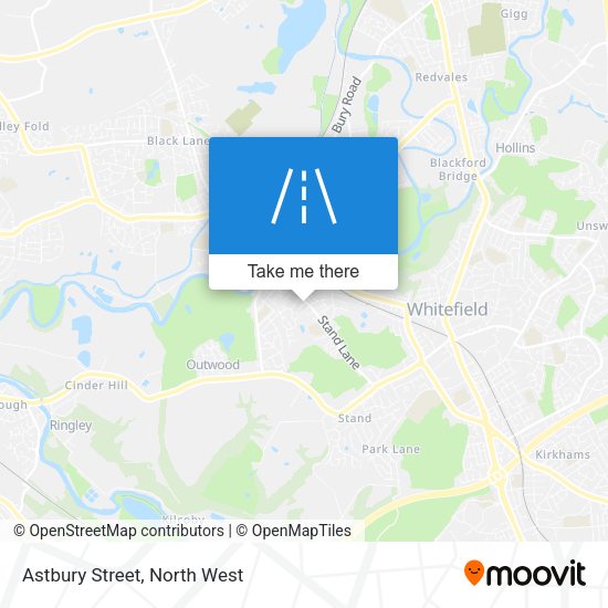 Astbury Street map