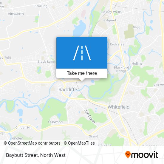 Baybutt Street map