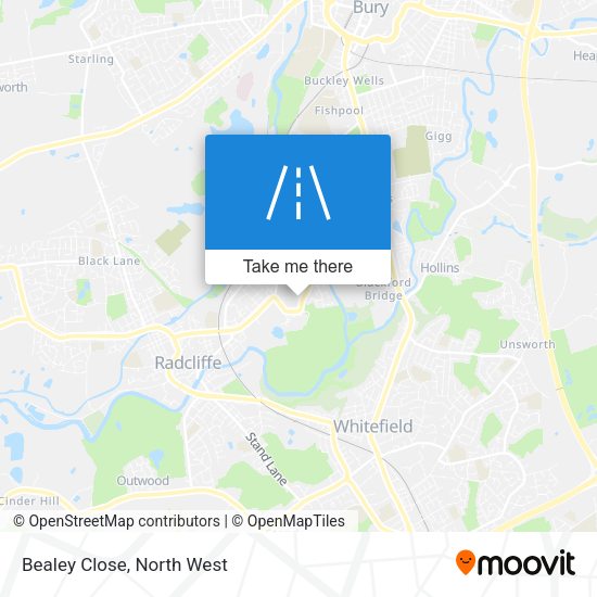 Bealey Close map