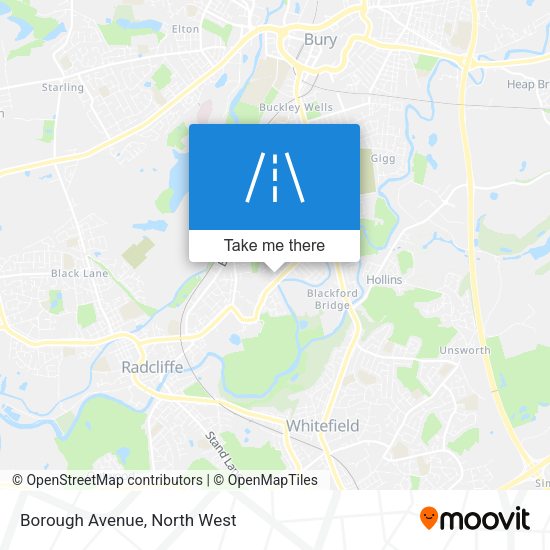 Borough Avenue map