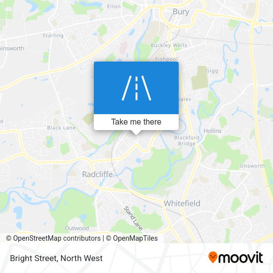 Bright Street map
