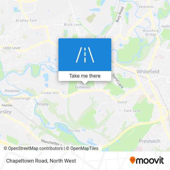 Chapeltown Road map