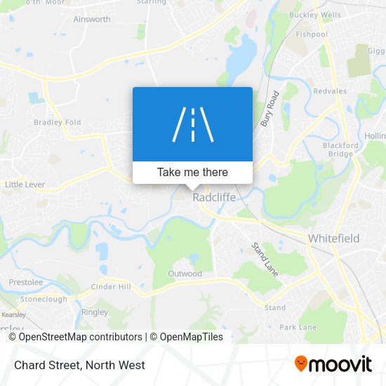 Chard Street map