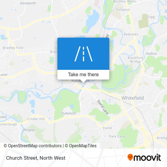 Church Street map