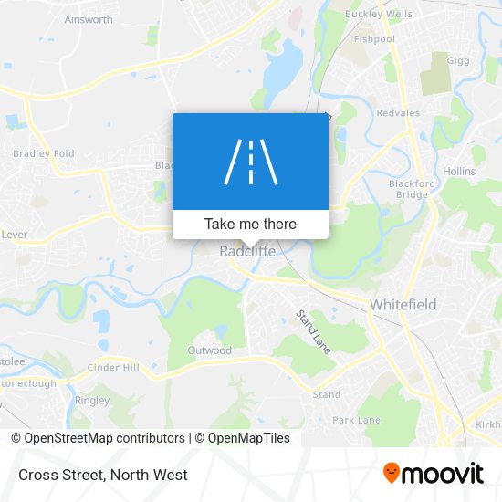 Cross Street map
