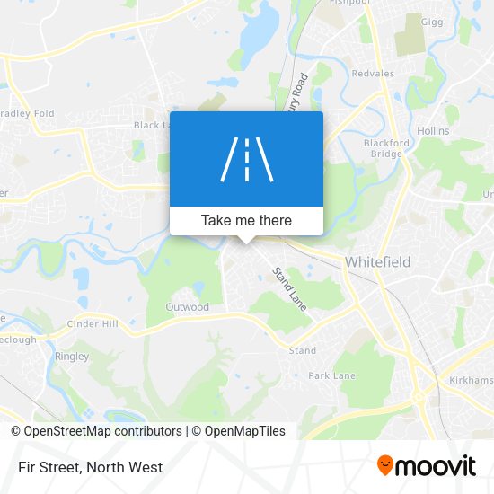Fir Street map