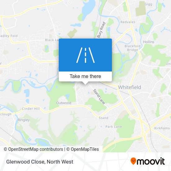 Glenwood Close map