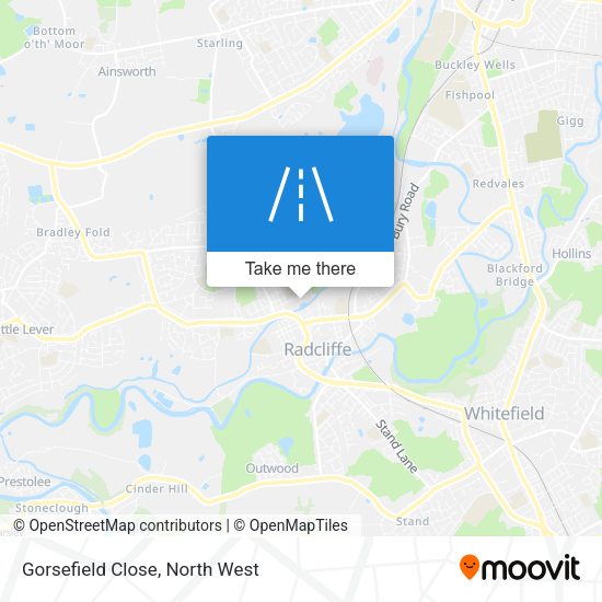 Gorsefield Close map