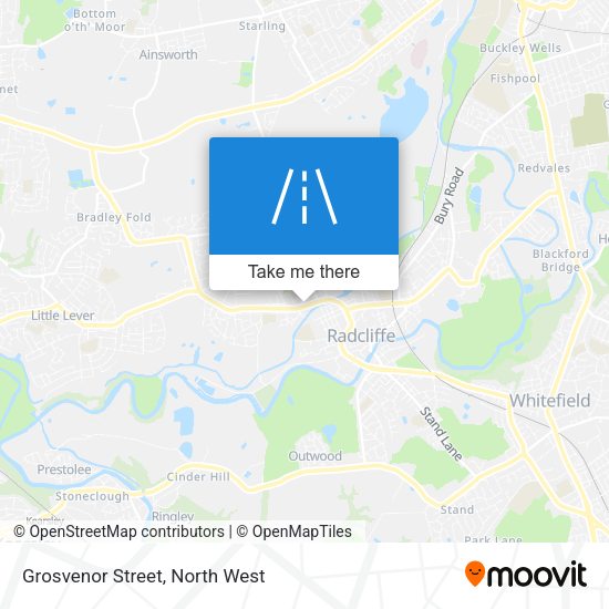Grosvenor Street map