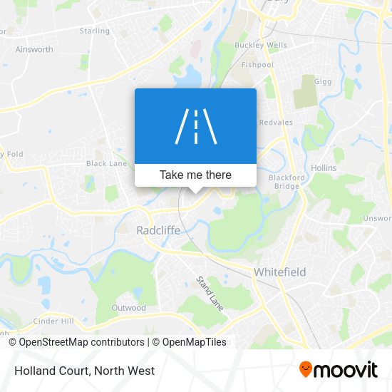 Holland Court map