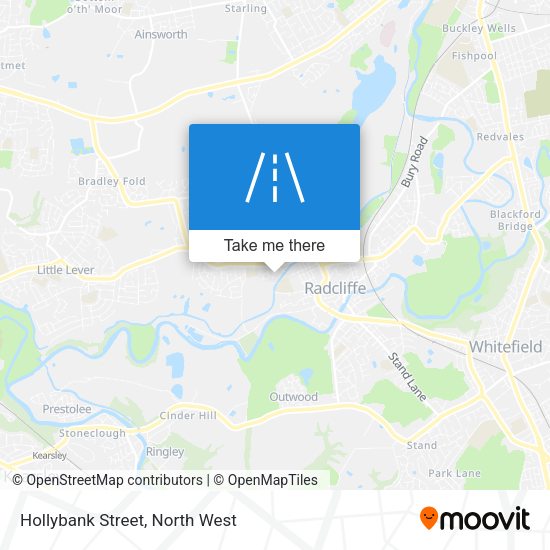 Hollybank Street map