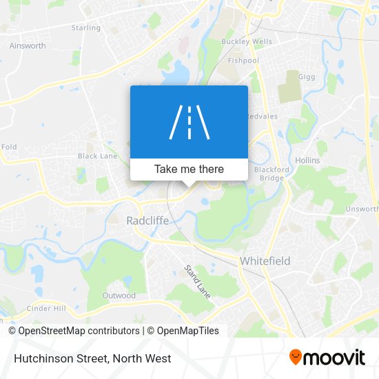 Hutchinson Street map