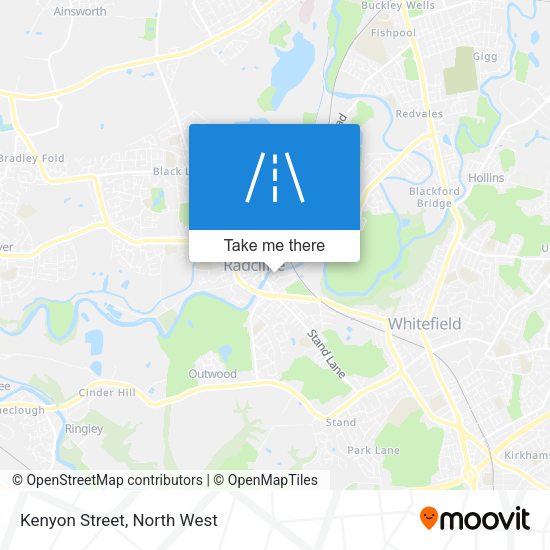 Kenyon Street map