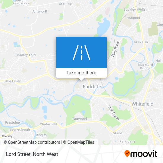 Lord Street map