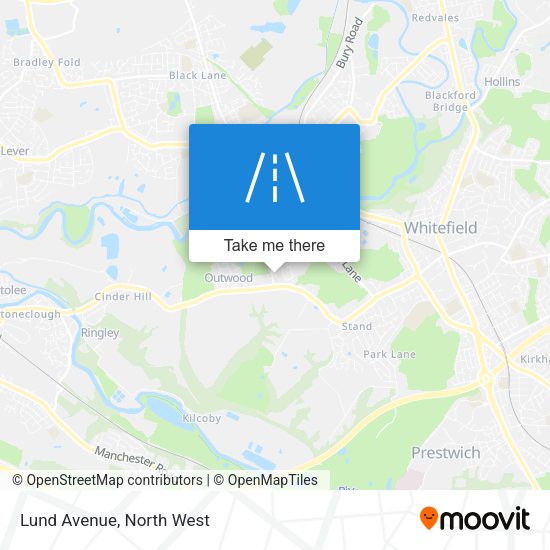 Lund Avenue map