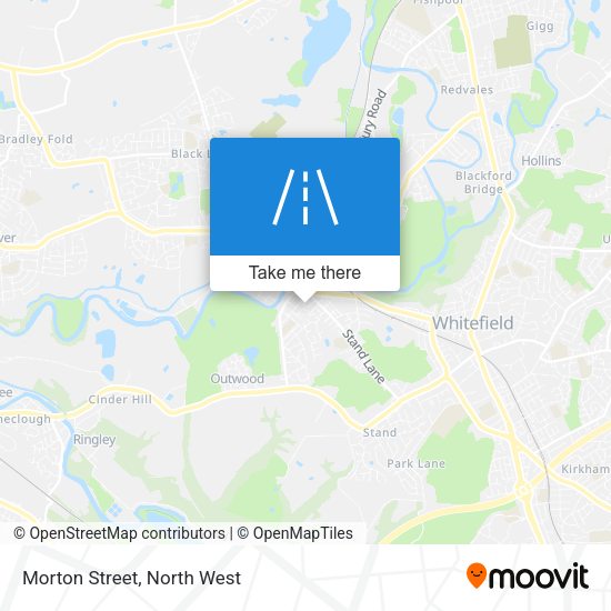 Morton Street map