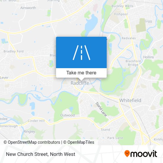 New Church Street map