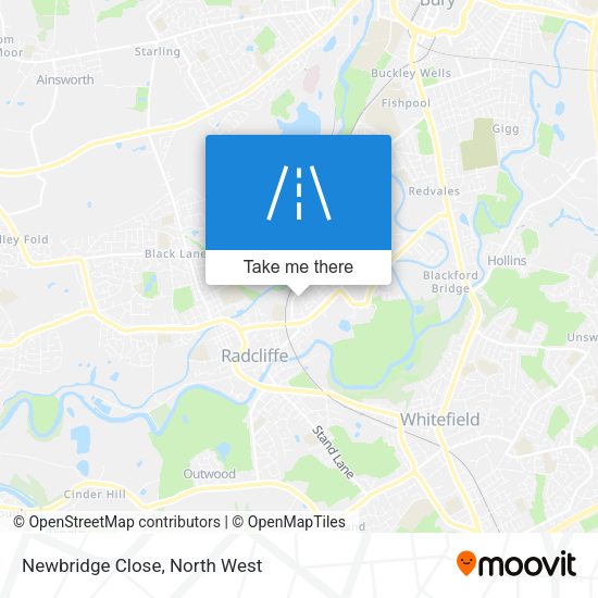 Newbridge Close map