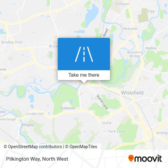 Pilkington Way map