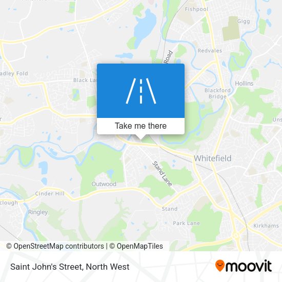 Saint John's Street map