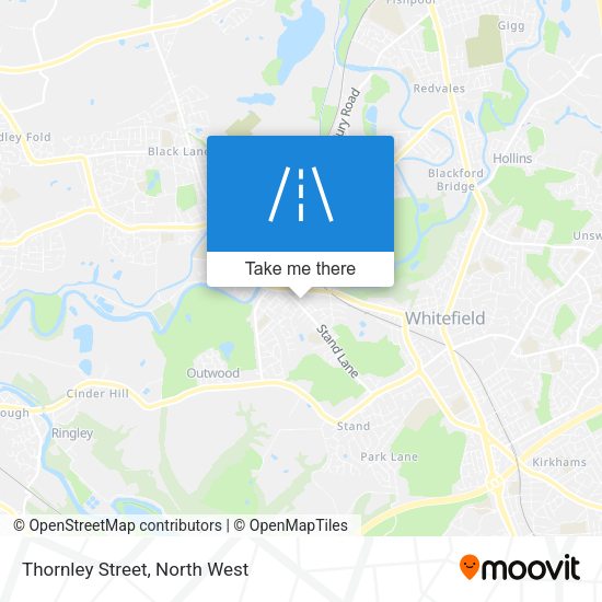 Thornley Street map