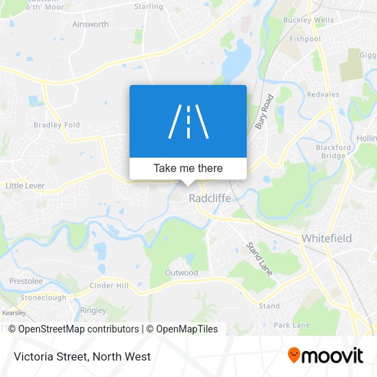 Victoria Street map